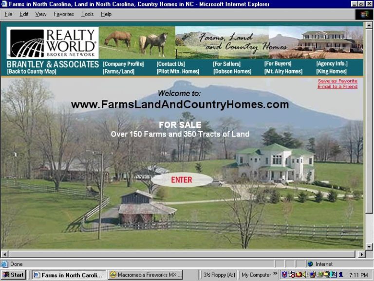 Farms, Land & Country Homes Yadkin Valley Real Estate